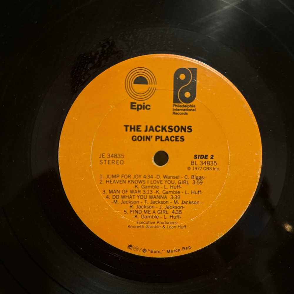 1977 The Jacksons-Goin’ Places-Philadelphia International Records Vinyl